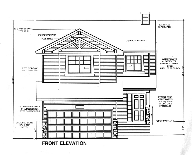 front elevation