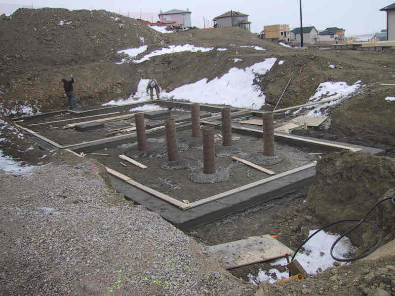 start of building