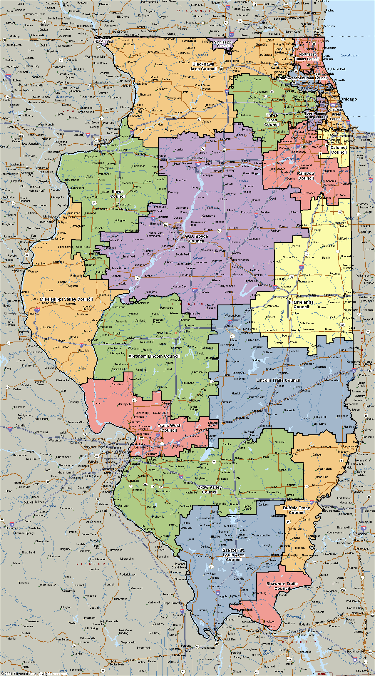 Illinois Councils