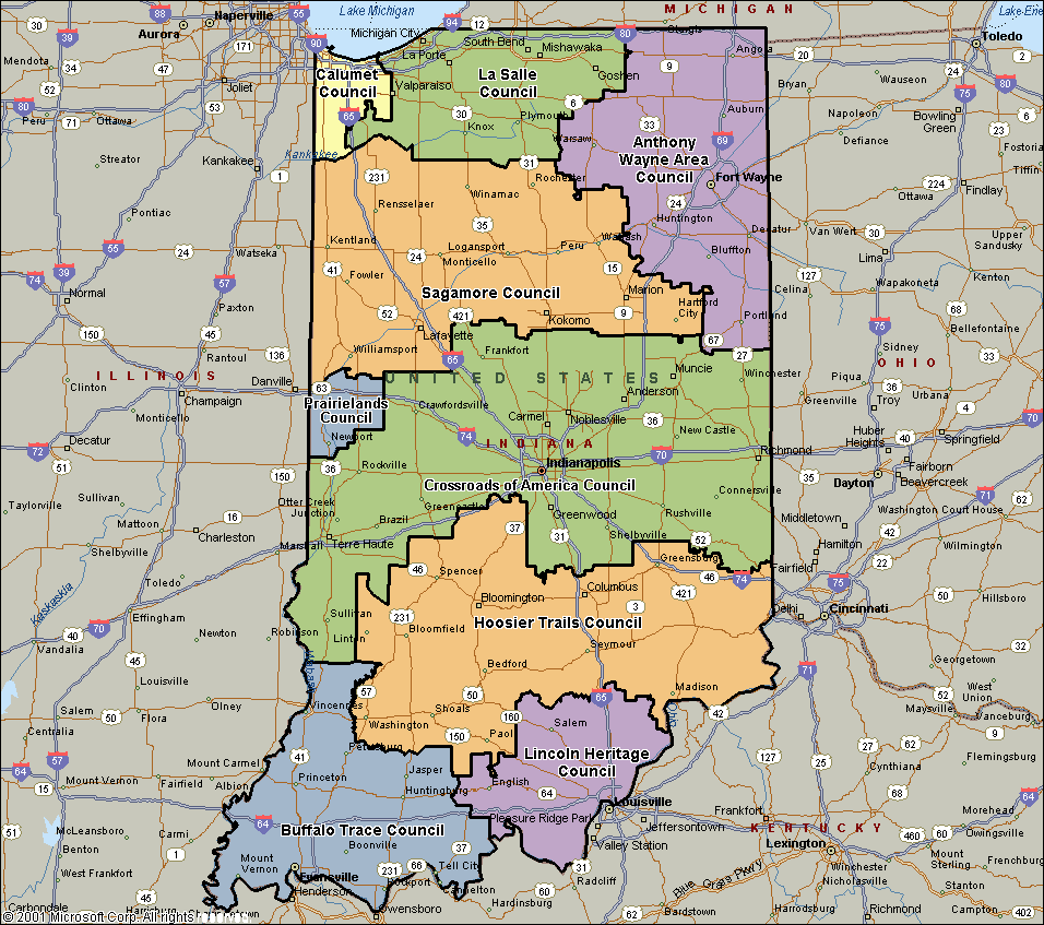 Indiana Councils