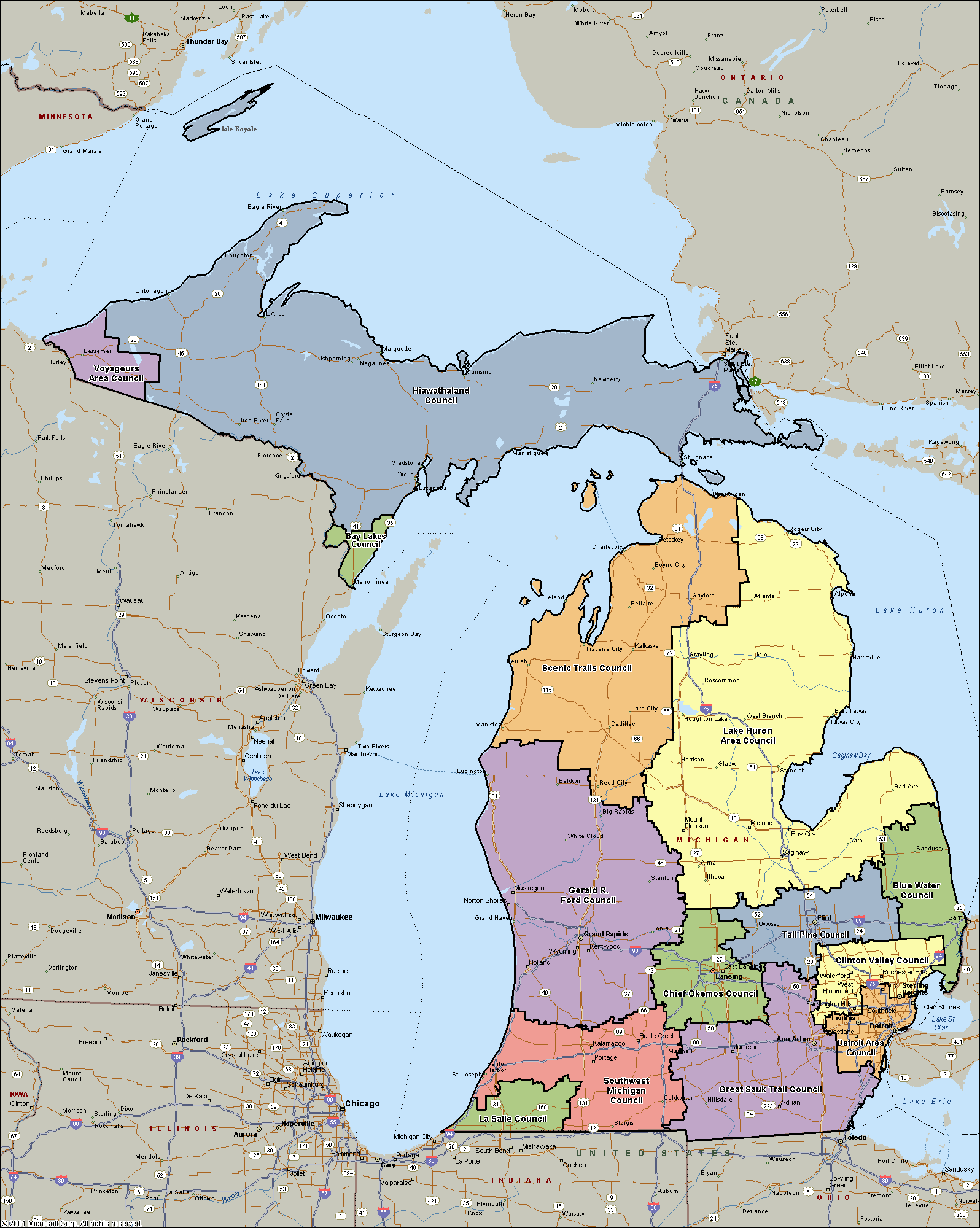 michigan councils