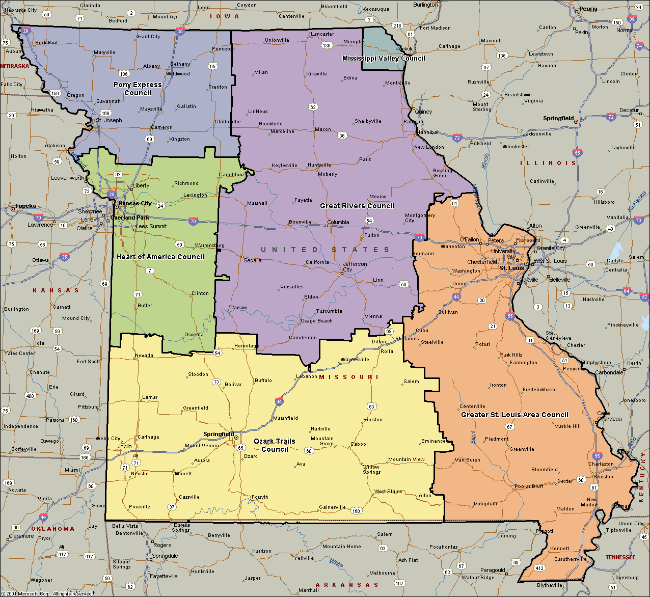 missouri councils