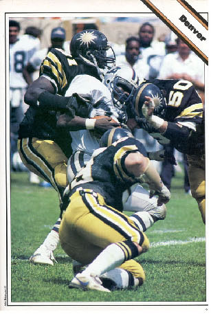 The Gold D wraps up an Express running back in Week 12.