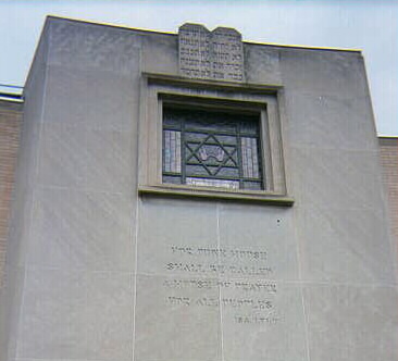 Beth Shalom Congregation, Wilmington, at its present and only site, since 1922.