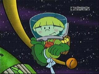 HOW CUTE? It's from e.n.d, when 3 is flirting with 4, like the huggy one this is the second one, but I think this is much cuter, beacause he looks so shocked!And he's blushing!So he'd be like 'Huh? What the?....Oh My God! Holy CRUD!Numbuh 3....She's'*faints* Hmmm, well maybe it wasn't QUITE like that, but I'm feeling hyper, and it's JUST as cute!n It's proof in a cute package, with 'cute' printed on it over and over! No, it's cuter! o_0
A zillion cookies if you read all that....