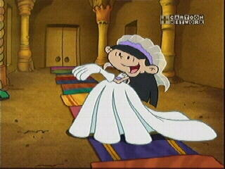 Numbuh 3 in a wedding dress?