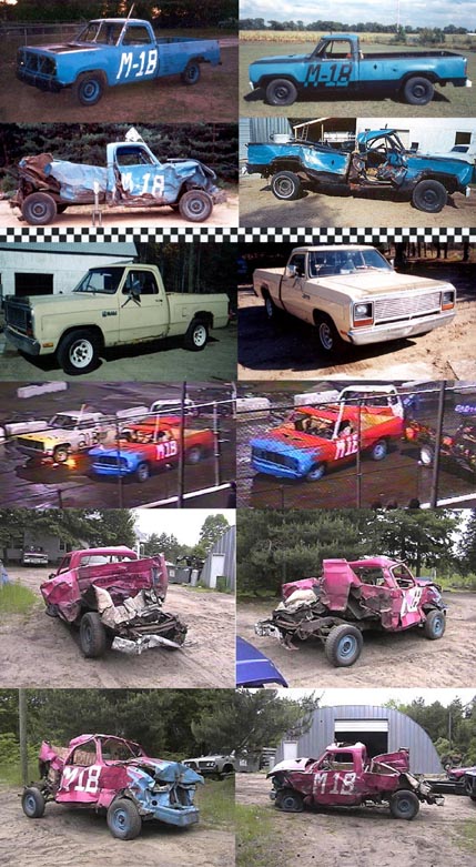 1972, 1980, and 1981 Dodge 1/2ton Trucks.