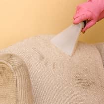Chair being cleaned
