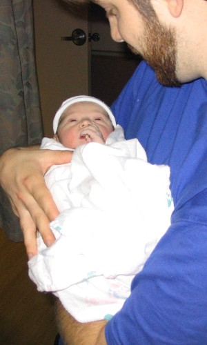 One and a half hours old (9/9/03)