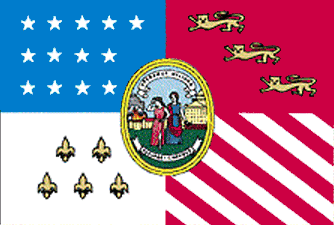 Flag of the City of Detroit for its 300th Anniversary