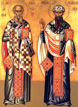Sts. Athanasius the Great and Cyril of Alexandria