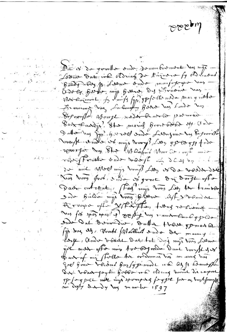 Fief Document One