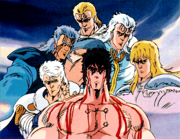 Here's yer family. P.S. I touched your pressure point. That's why your head's bleeding.