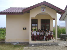 Notre action : une petite bibliotheque