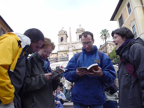 Piazza Spagna februari 2004