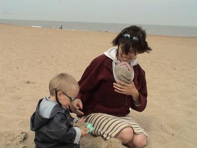 geen wind of koude remt zeepret!
