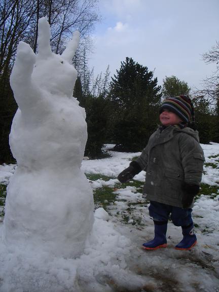 Jasper en het sneeuwkonijn