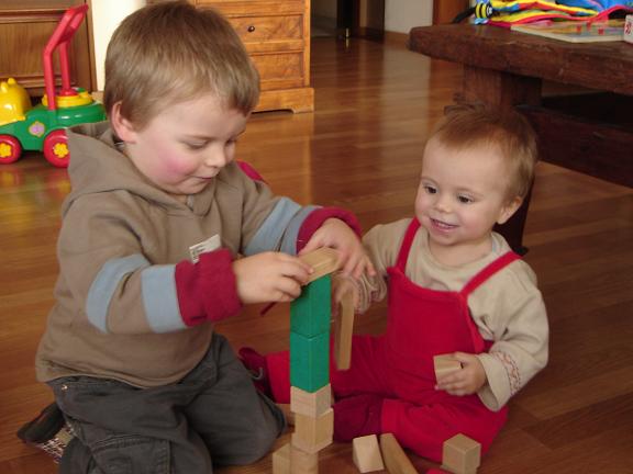 Samen torens bouwen