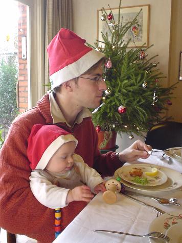 vieren bij familie