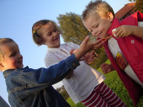 Bellen blazen met Hanne en Robbe