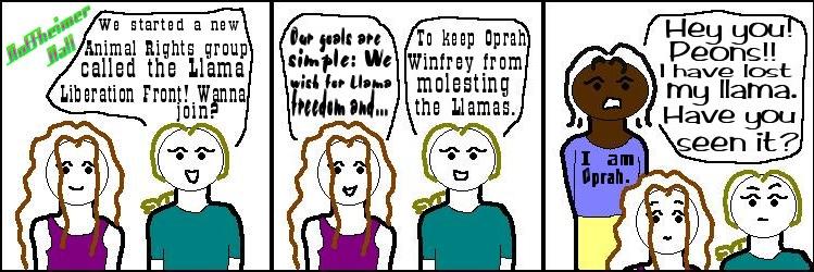 Oprah is scary