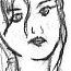 A non-anime sketch of Christa, for a non-Senshi 3018 I might write. (Her name in this story is "The Soul Reaper.")