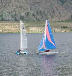 Off Lion's Beach in Osoyoos