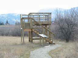 A great way to get a view of the Beaver Pond!