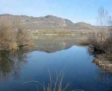 View from wetlands to Osoyoos Lake