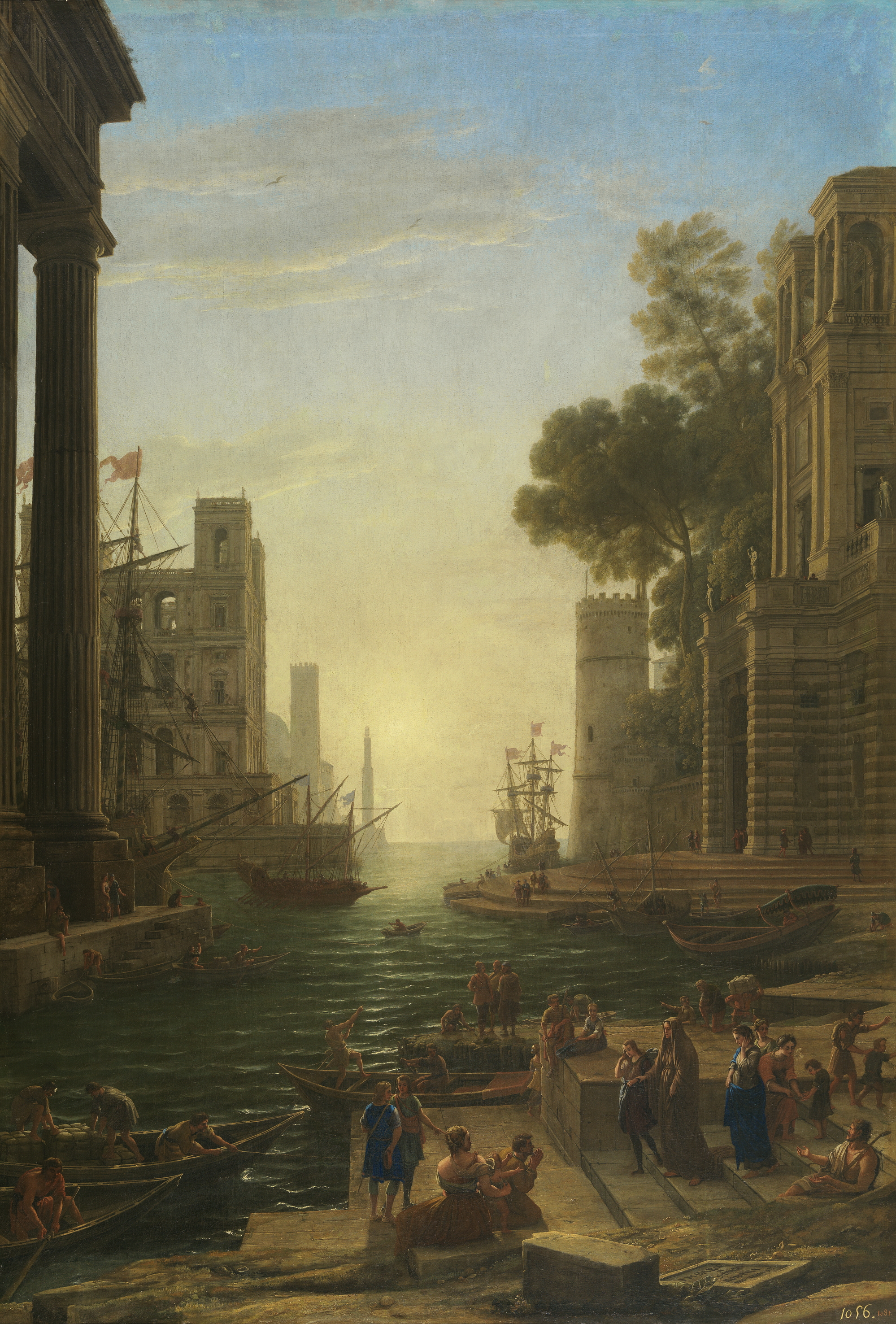 Embarkment of St. Paula at Ostia