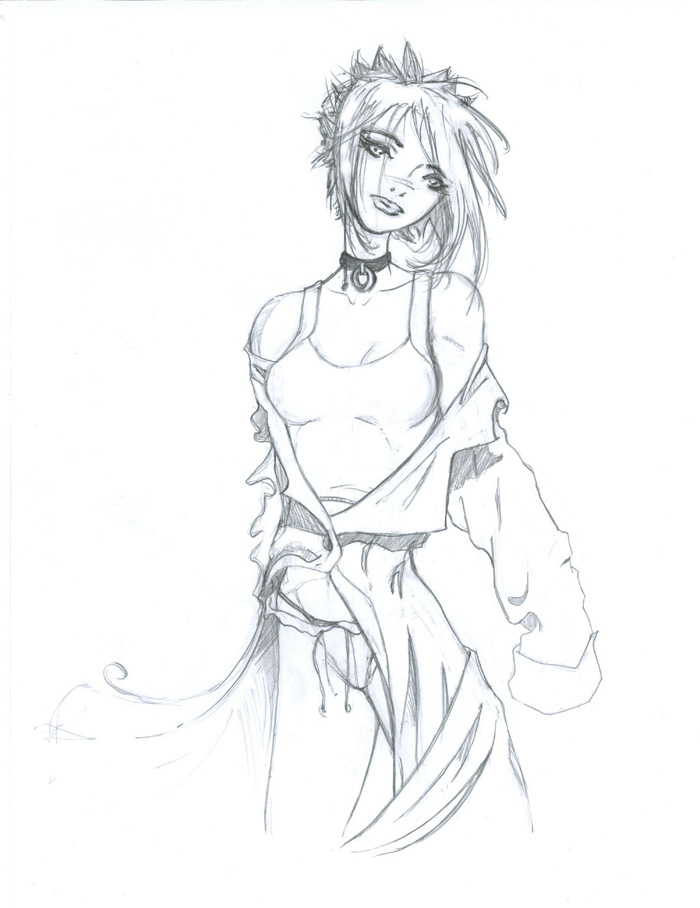 Juno in Pencil