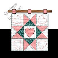 CA Patchwork Quilt