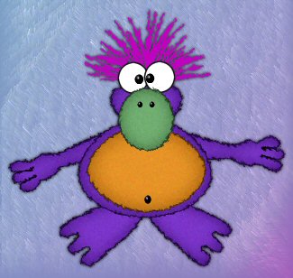 Purple Critter 1