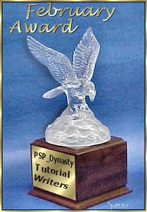 Tutorial writer award