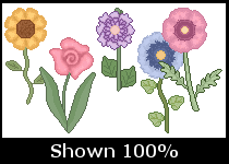 Designs By Janis ~Flowers 1 Tube~