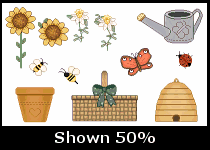 Designs By Janis ~Garden 1 Tube~