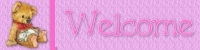 New Baby - It's A Girl Pink Bear