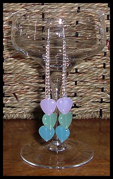 candy toned earrings