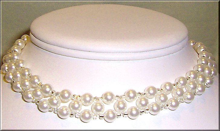 Pearl choker Necklace # N19