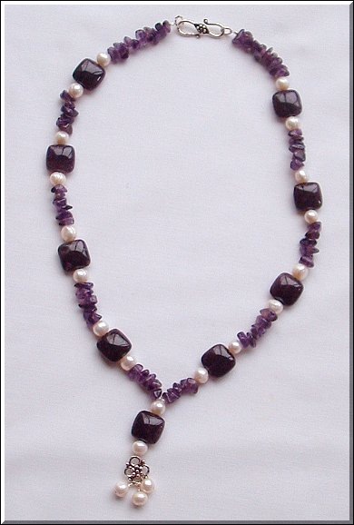 Amethyst Necklace # 08