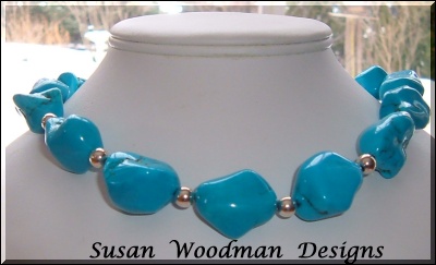 turquoise and silver