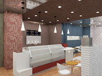 Sketsa cafe panini grand indonesia