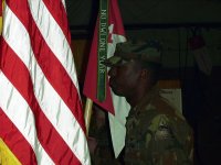 SGT Williams says a few words of thanks...