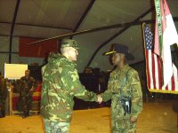 LTC Muir and SSG Williams