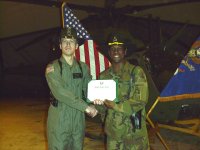 The Captain and SSG Williams