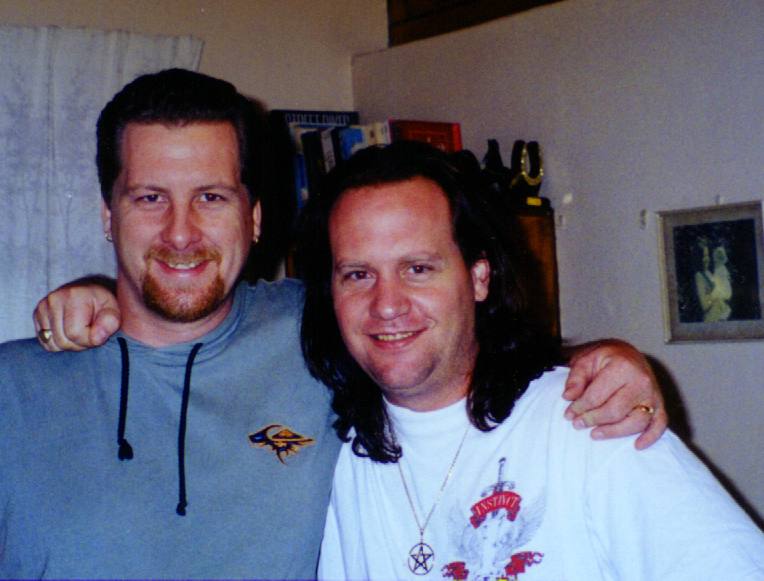Me (On Left) and Darryl, my best friend