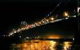 Bay Bridge at night
