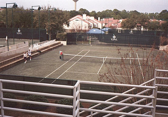 View of Tops'l Tennis Courts