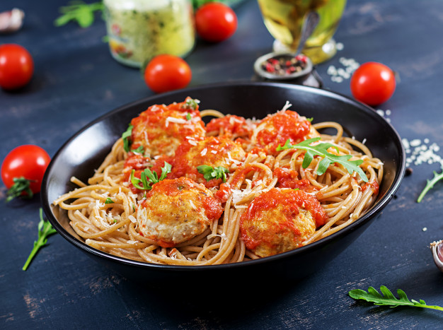 Spaghetti and Meatballs