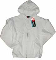 Wholesale Sweatshirts Girls Hooded Front Zip Fleece